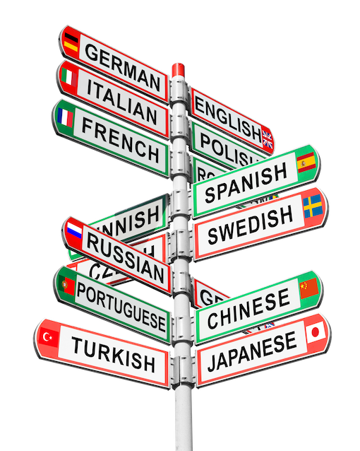 Languages Signpost